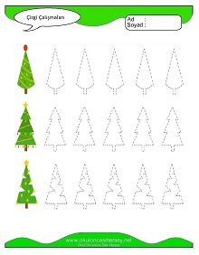 Çizgi Çalışma Sayfaları